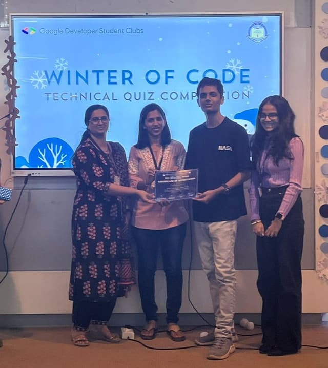 Winter of Hacks - DJ Sanghvi